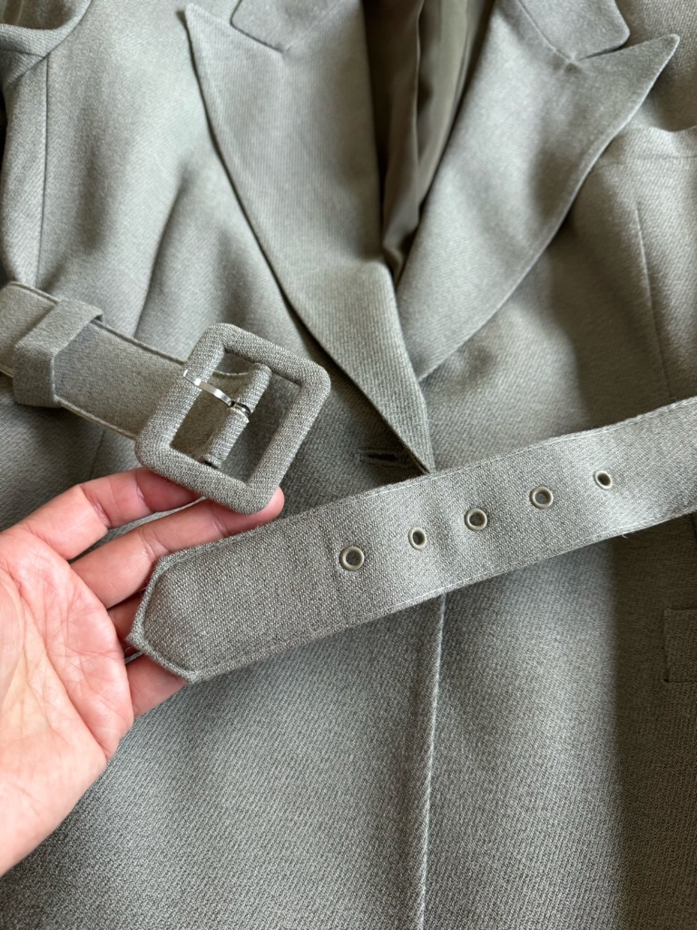 Vintage David N. Luxury Wool Blend Blazer Top Dress (small) - Picture 4 of 15